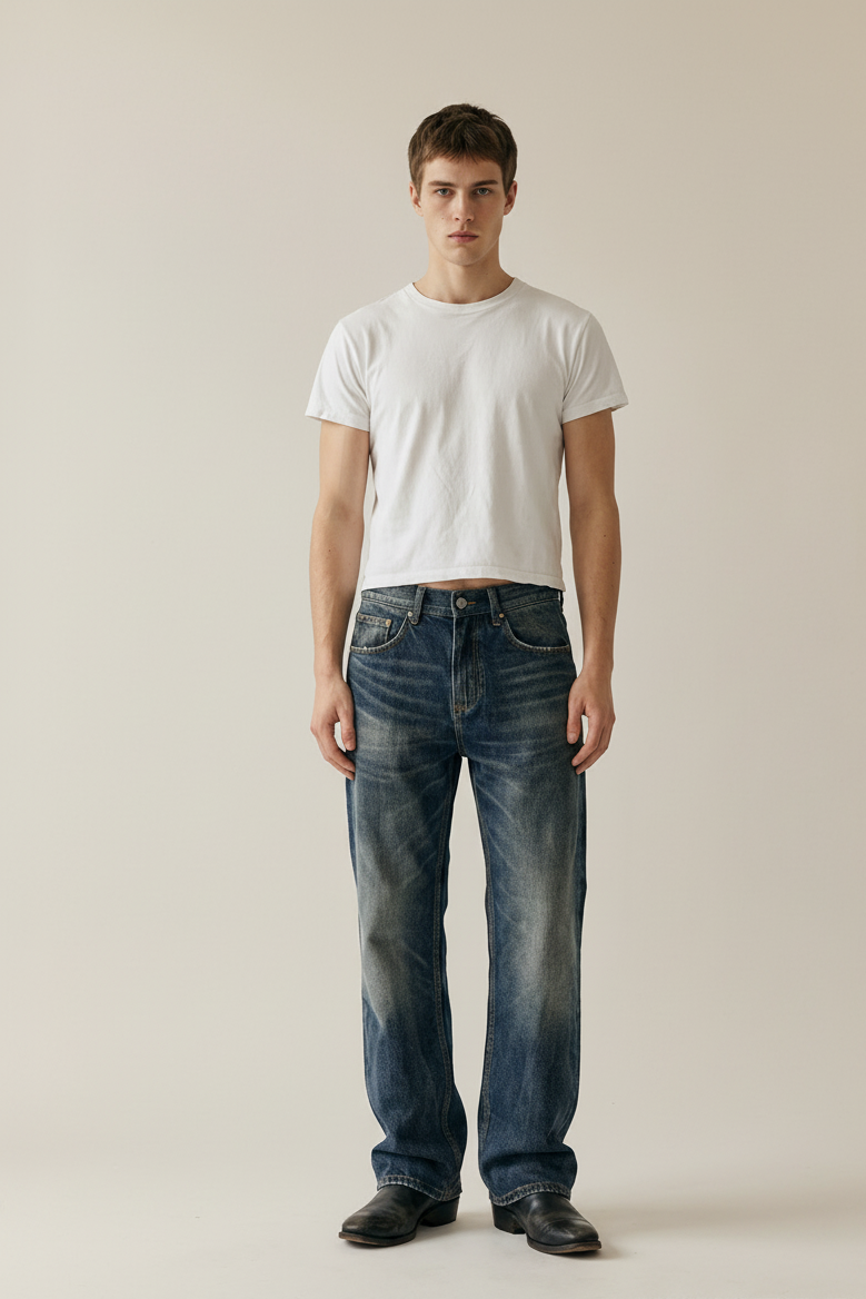 Night wide leg jeans