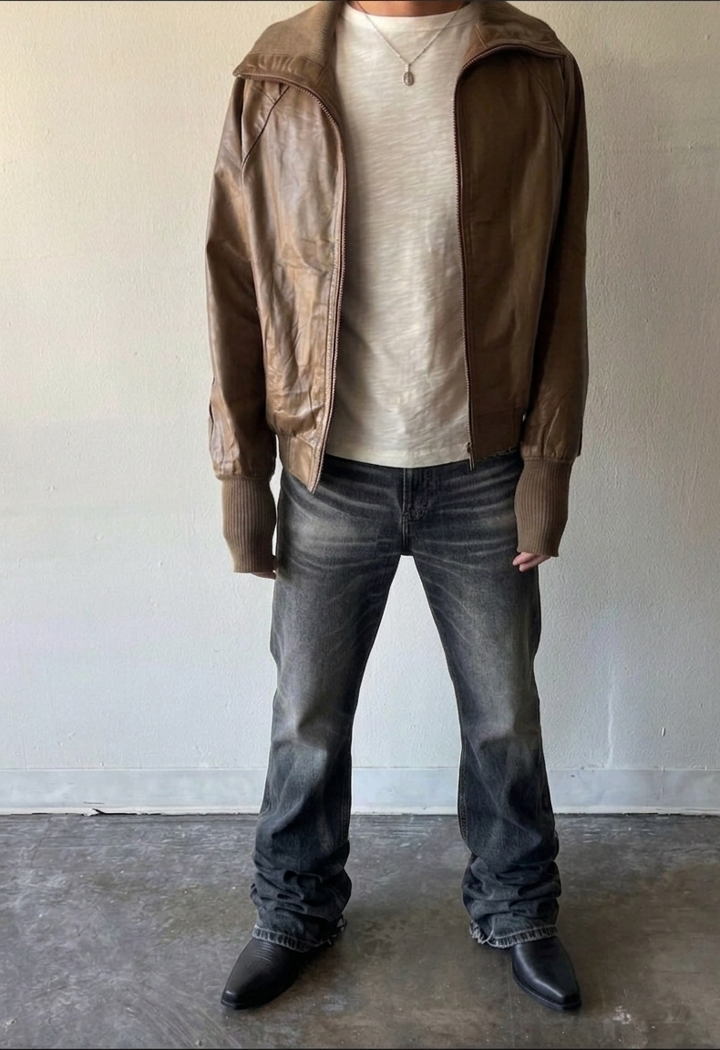 Night Wide Flare Jeans